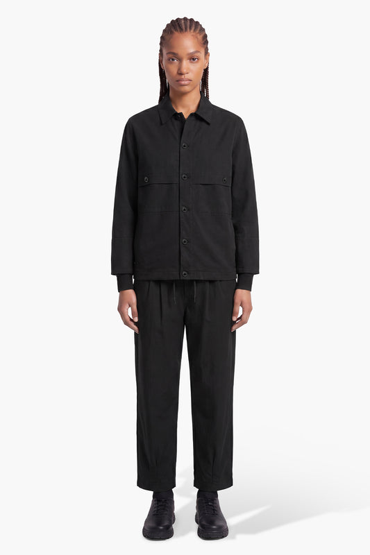 ZYLEN OVERSHIRT - BLACK