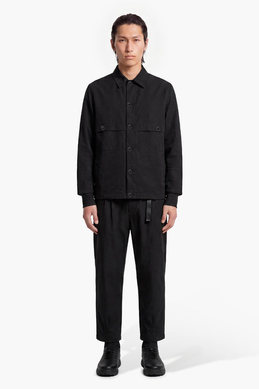 ZYLEN OVERSHIRT - BLACK