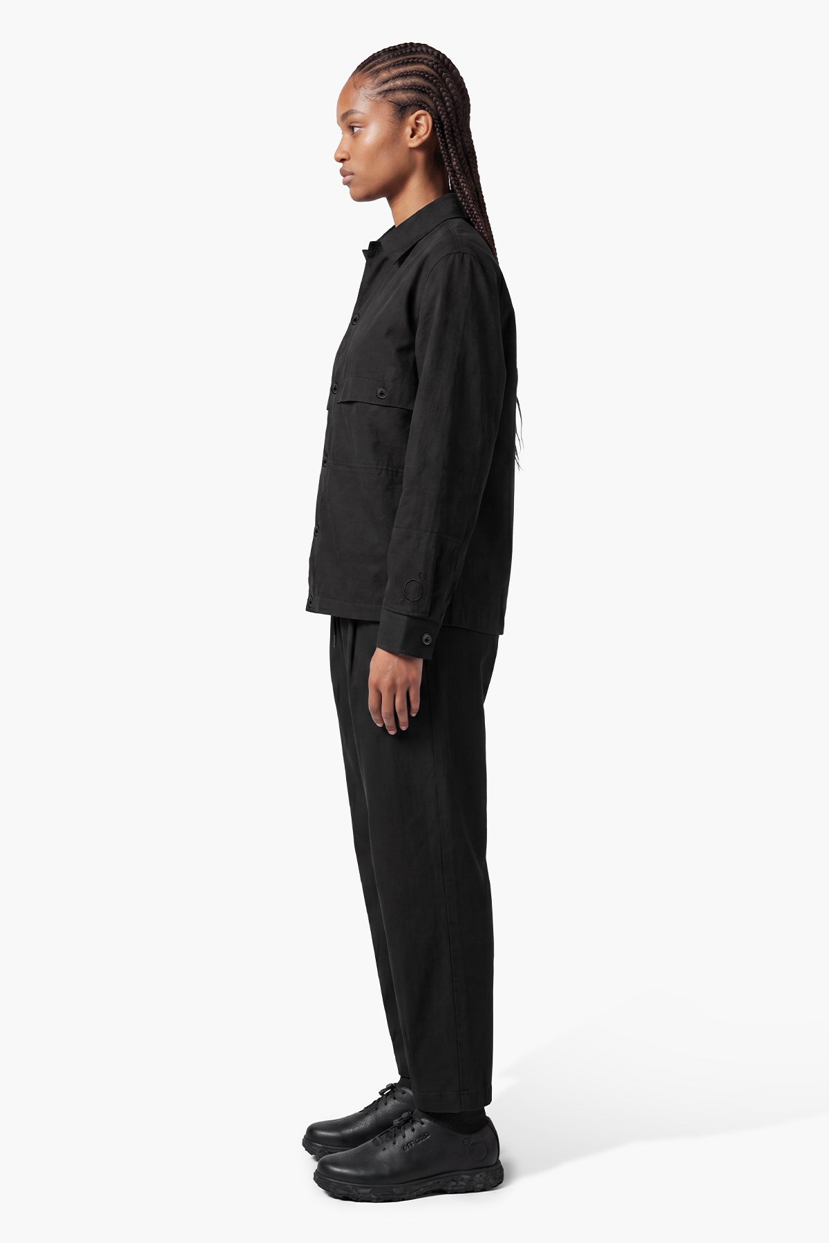 ZYLEN OVERSHIRT - BLACK