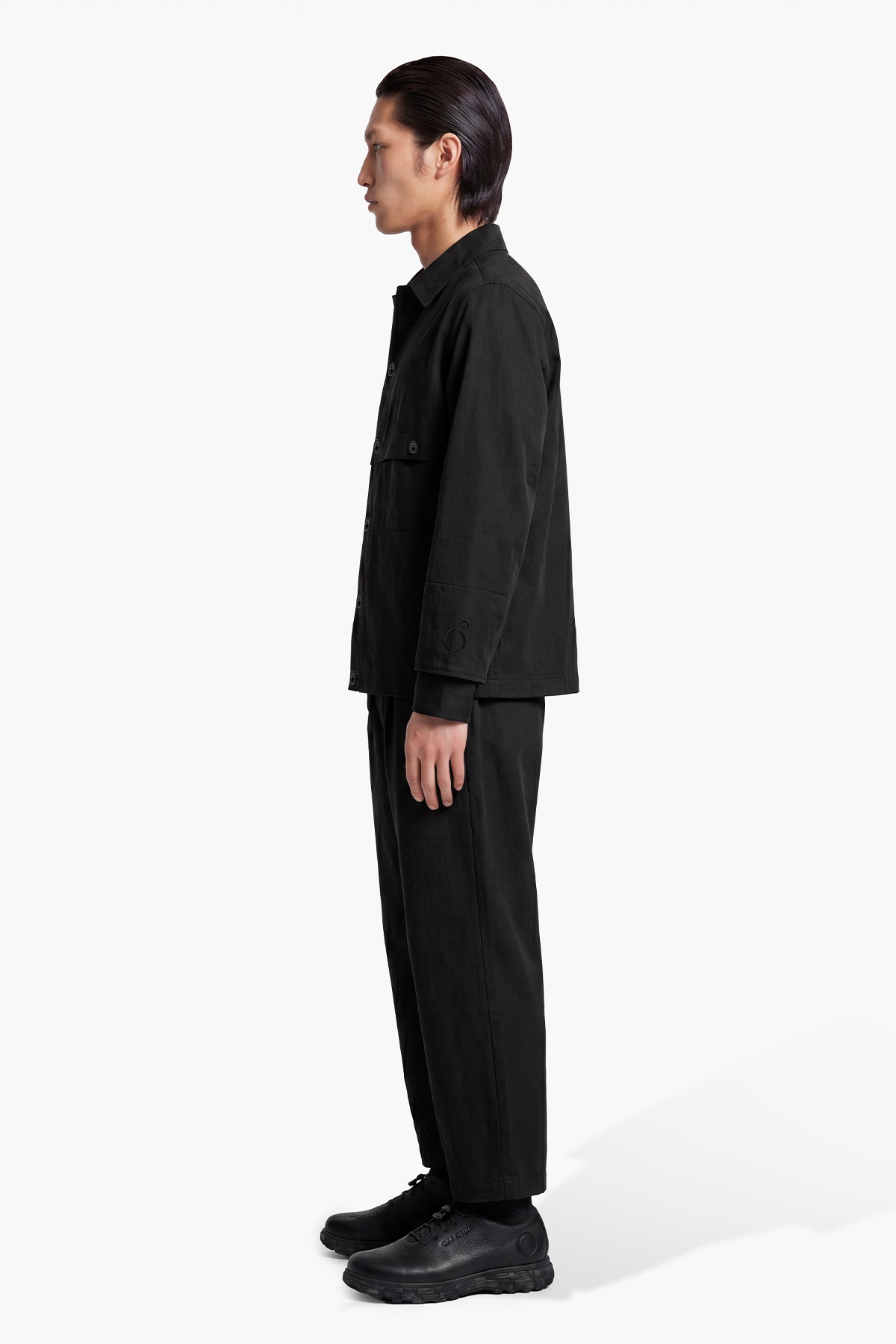 ZYLEN OVERSHIRT - BLACK