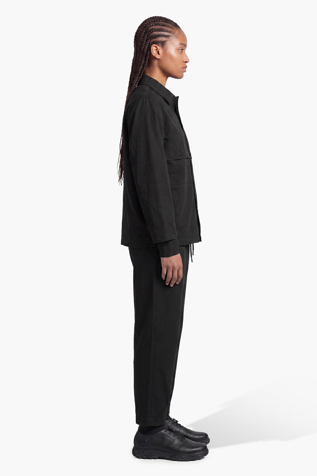 ZYLEN OVERSHIRT - BLACK