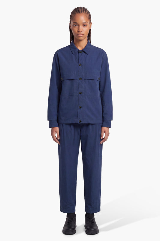 ZYLEN OVERSHIRT - BLUE INK