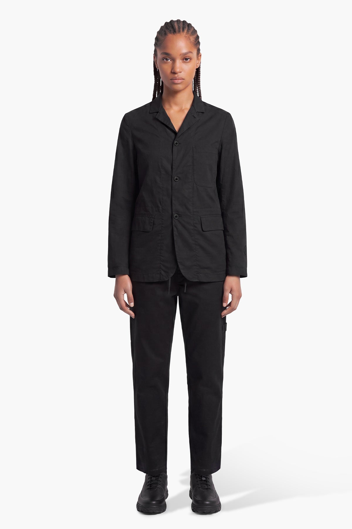 ZERUM BLAZER - BLACK