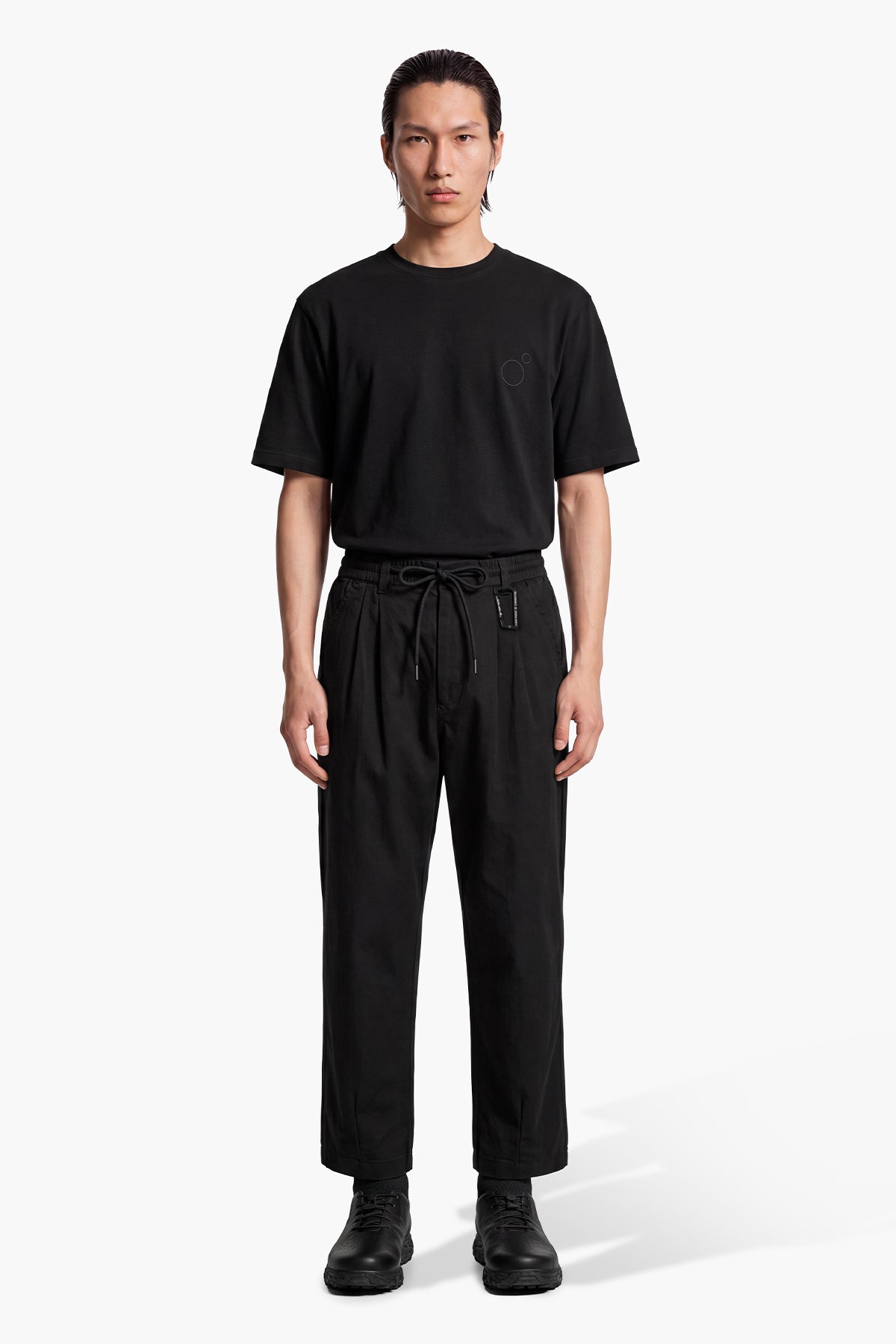 ROCHEL OVER FIT PANT - BLACK