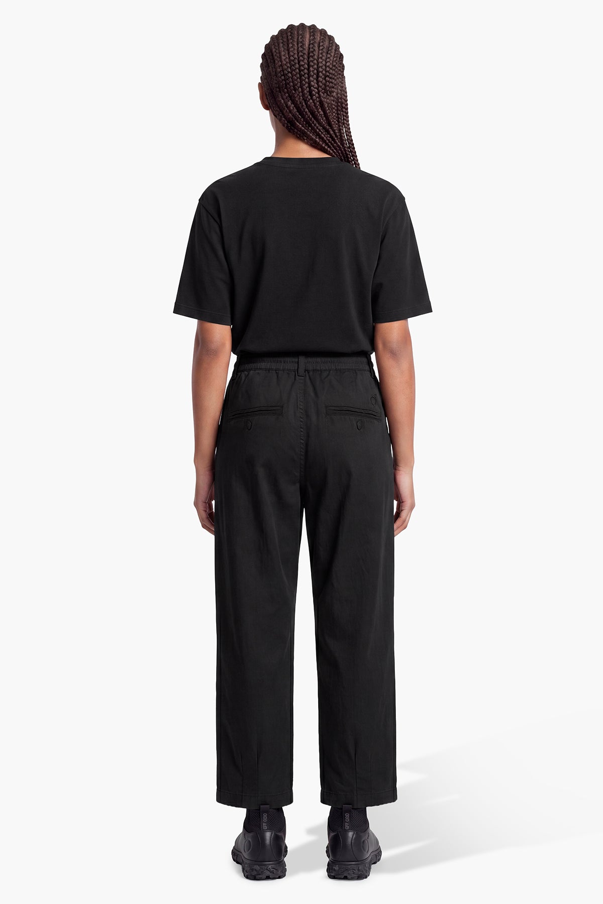 ROCHEL OVER FIT PANT - BLACK