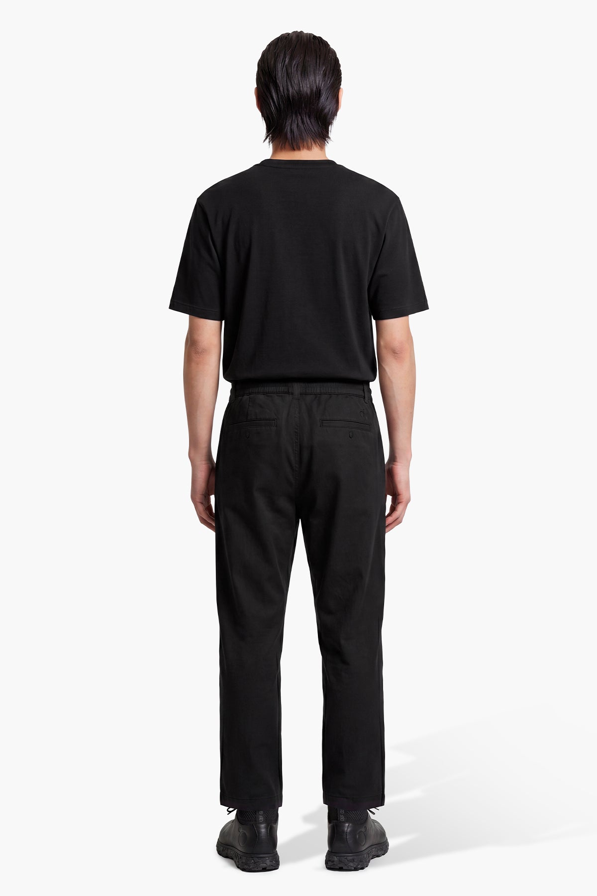 ROCHEL OVER FIT PANT - BLACK
