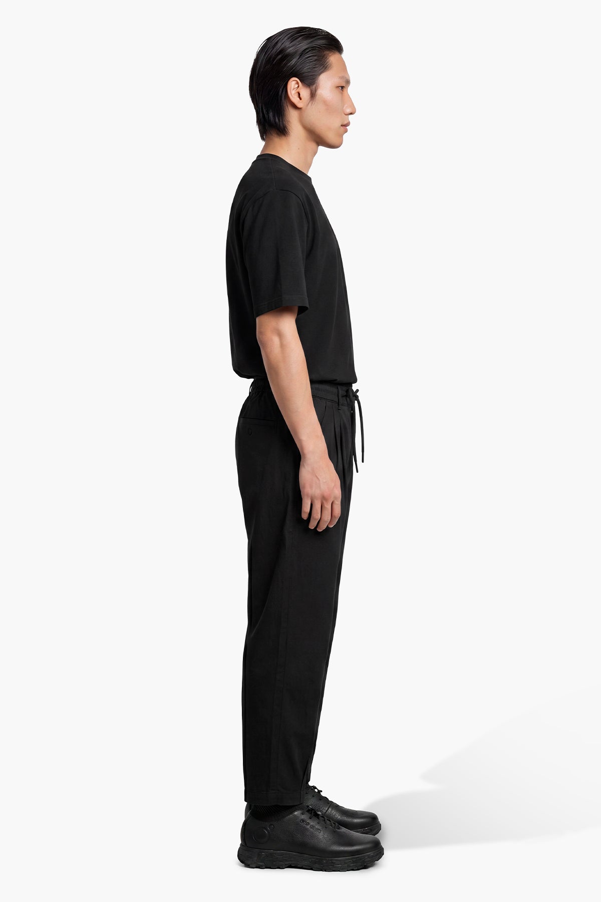 ROCHEL OVER FIT PANT - BLACK