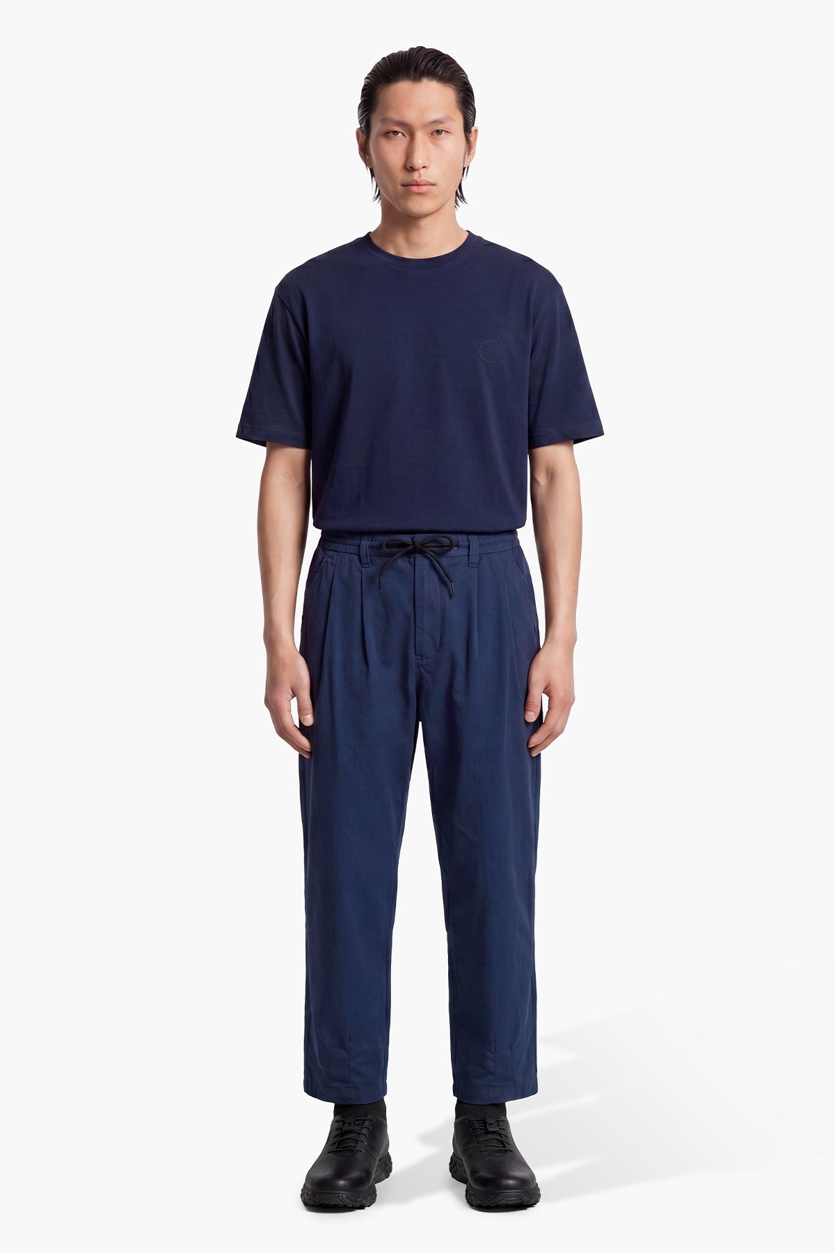 ROCHEL OVER FIT PANT - BLUE INK