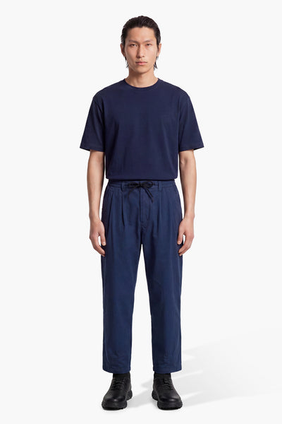 ROCHEL OVER FIT PANT - BLUE INK