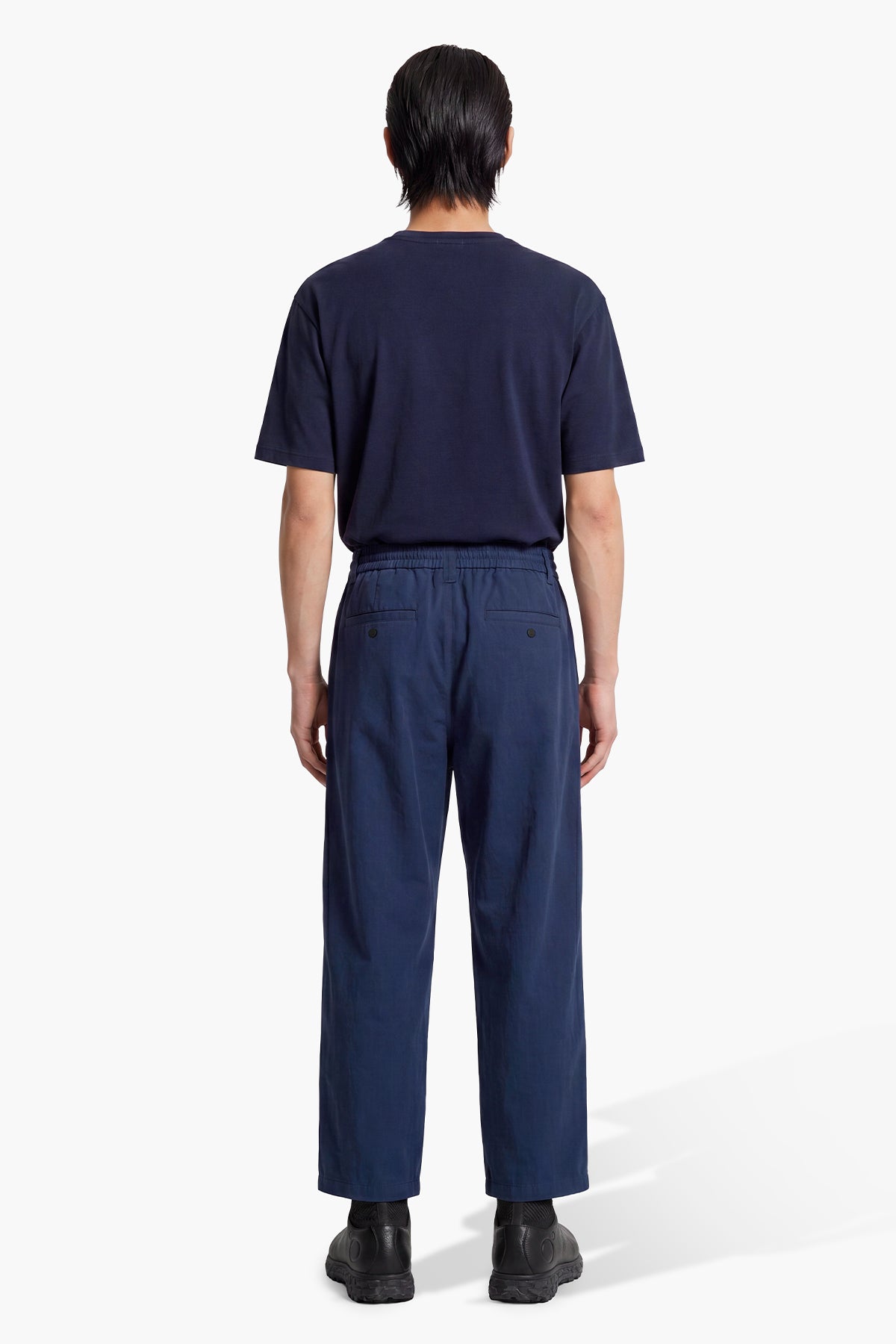 ROCHEL OVER FIT PANT - BLUE INK