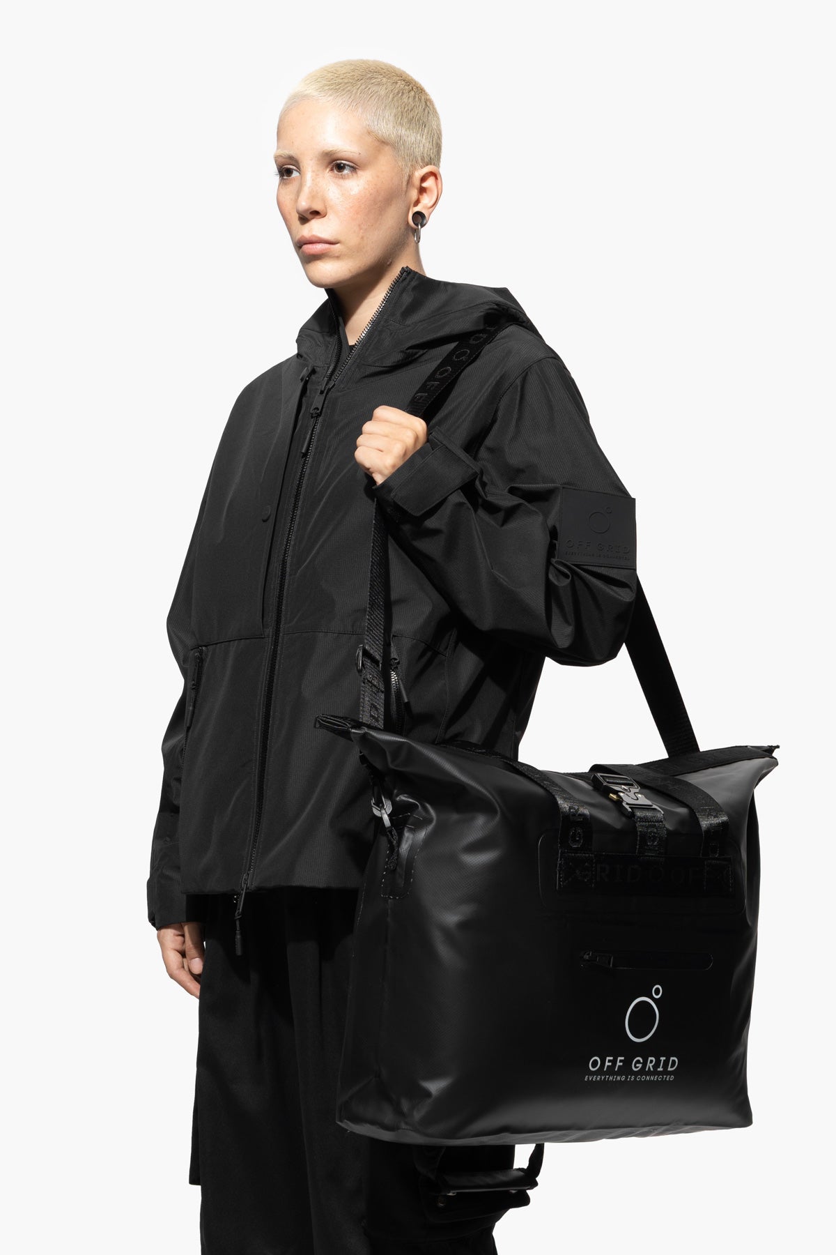 HANDLE BAG - BLACK