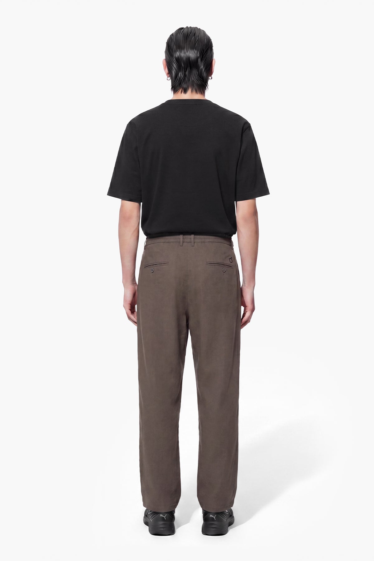 LIXOR TECH LINEN - COFFEE