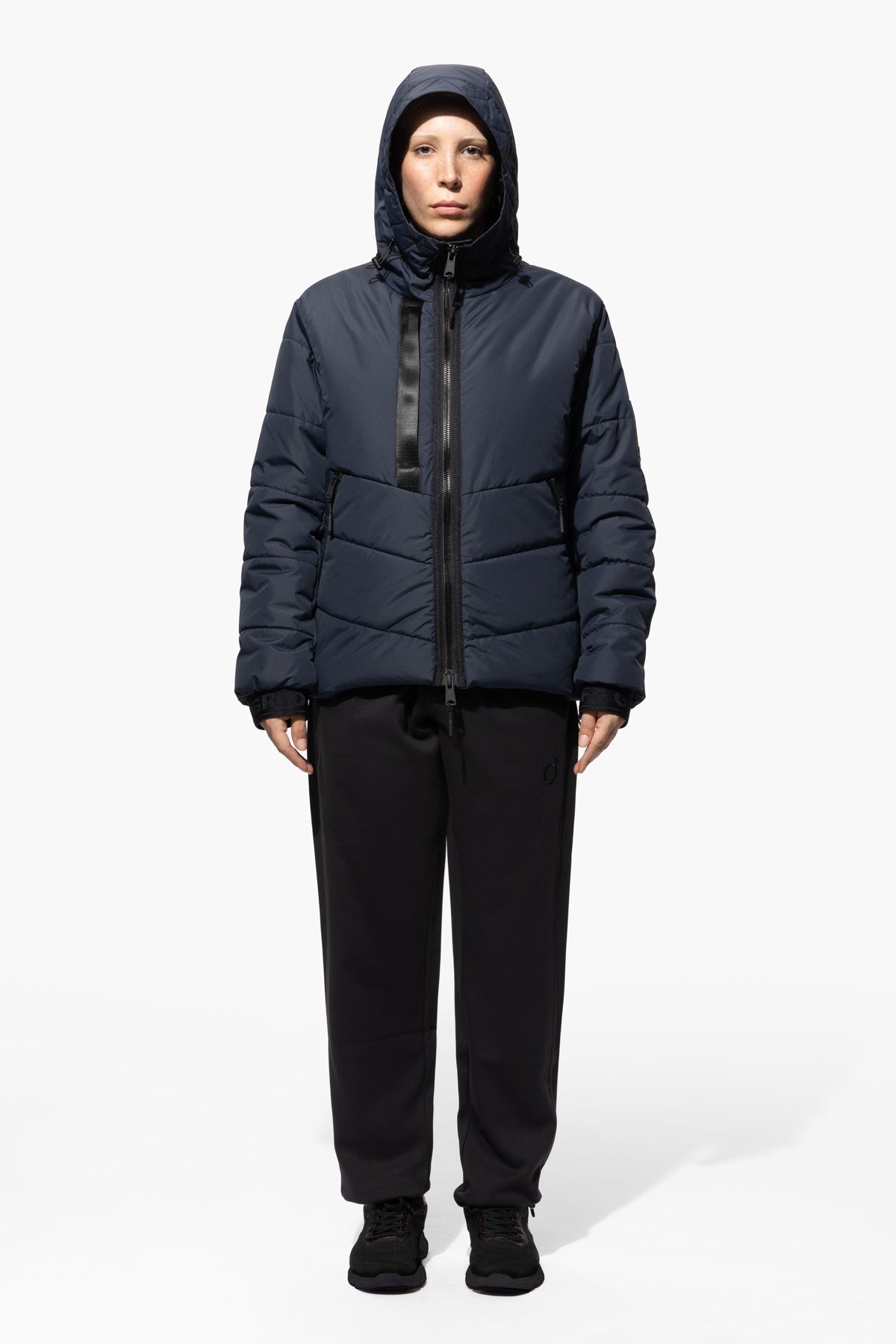 MUSTER PADDING JACKET - S & BLUE