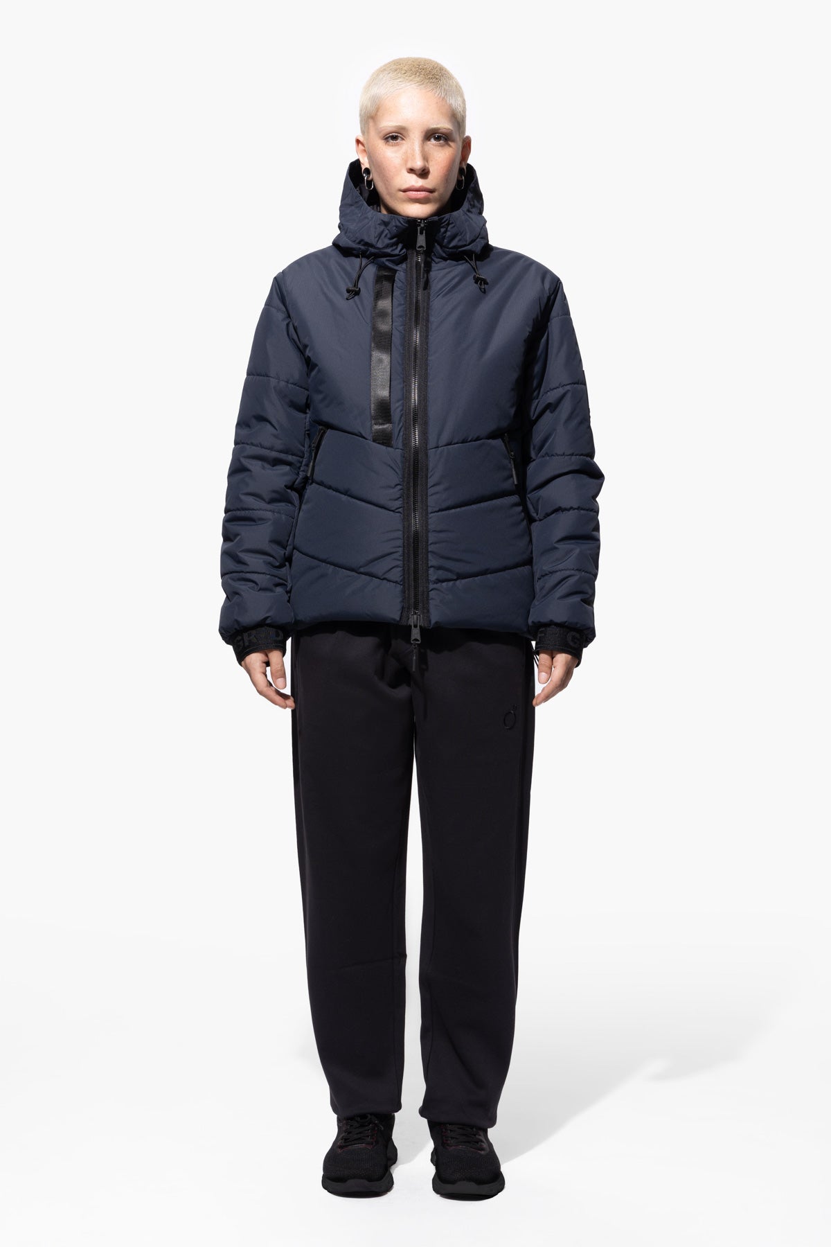 MUSTER PADDING JACKET - S & BLUE