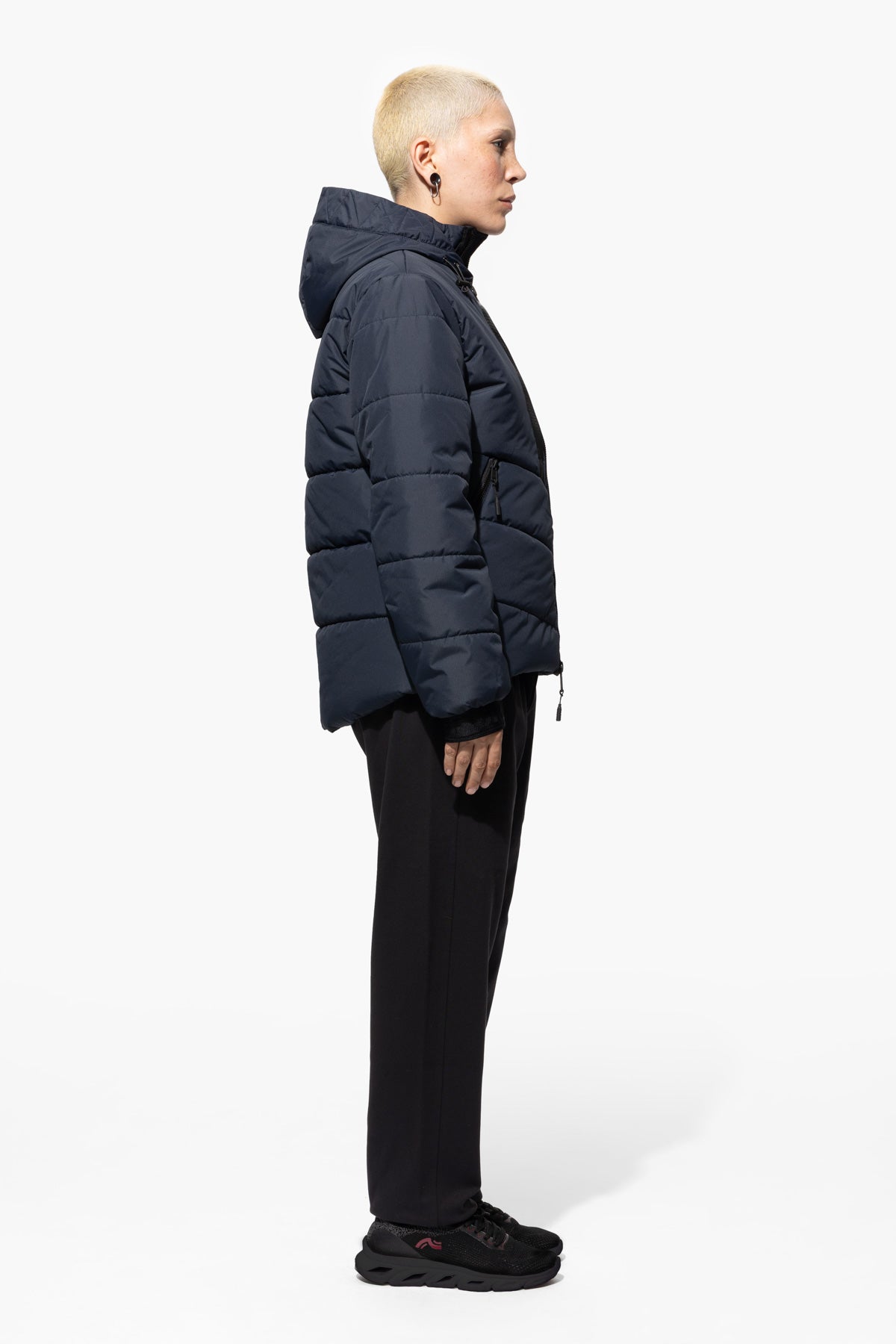 MUSTER PADDING JACKET - S & BLUE
