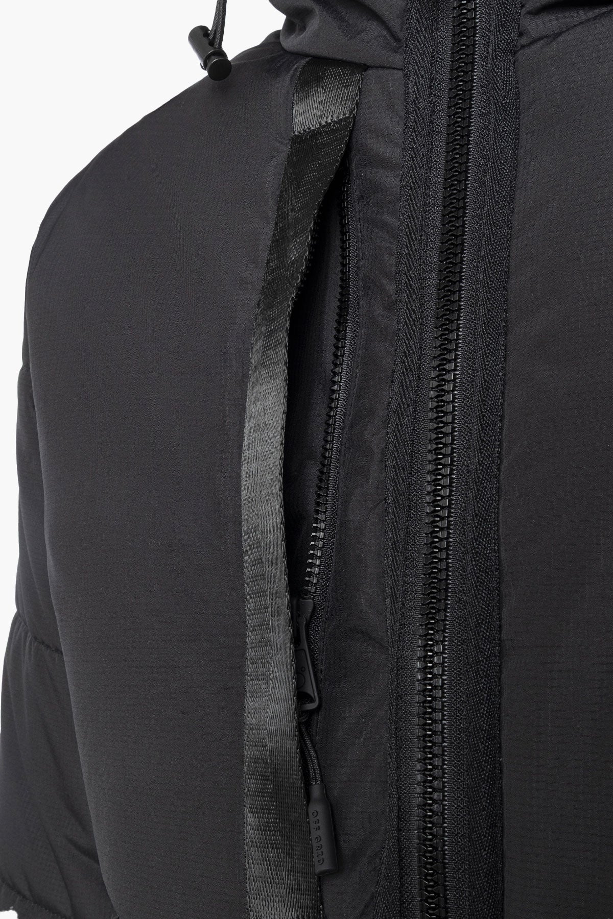 MUSTER STEPPJACKE - SCHWARZ