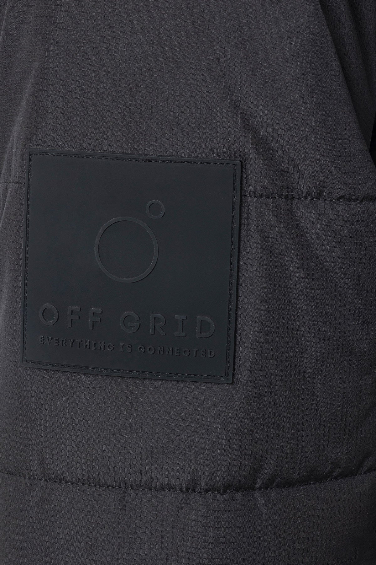 MUSTER STEPPJACKE - SCHWARZ
