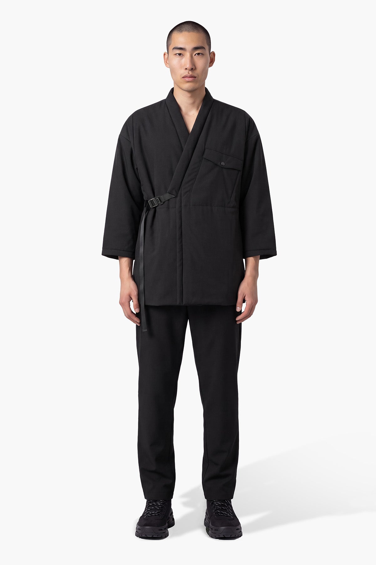 HAVEN KIMONO JACKET - BLACK