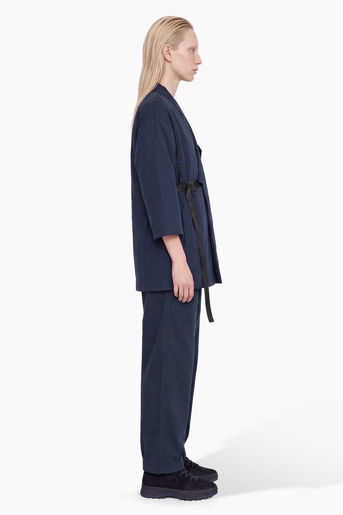 HAVEN KIMONO JACKET - BLU NAVY