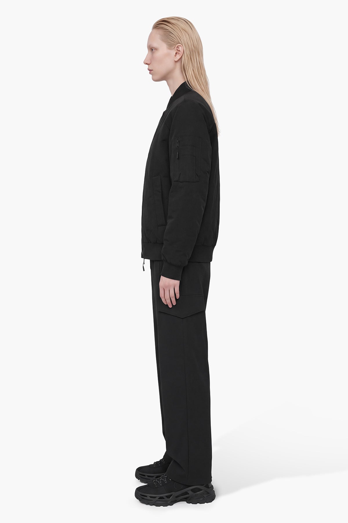 MUSTER STEPPJACKE - SCHWARZ