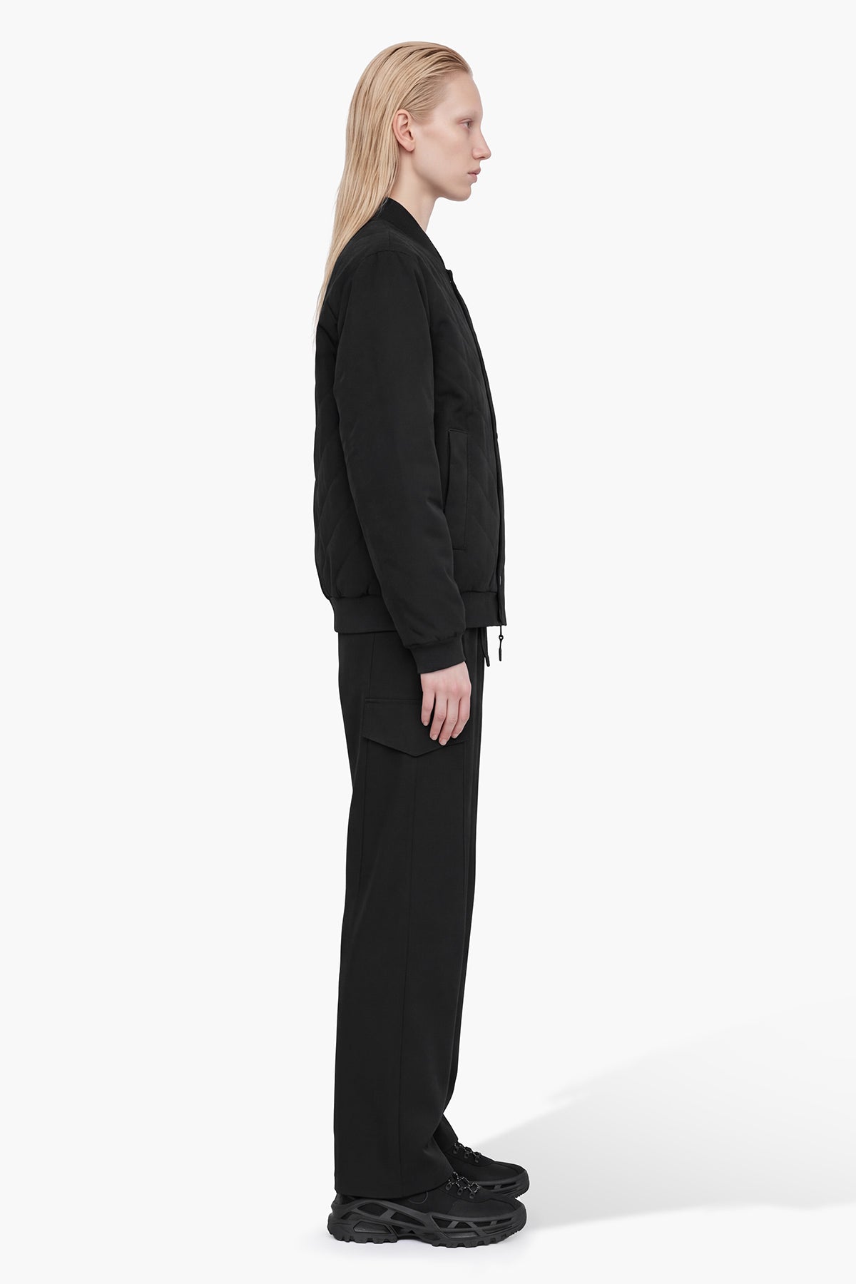 MUSTER STEPPJACKE - SCHWARZ