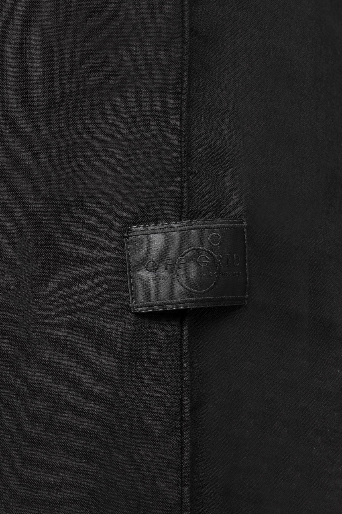 LIXOR TECH LINEN - BLACK