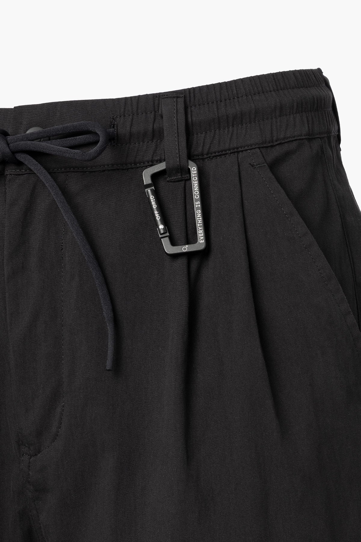 ROCHEL OVER FIT PANT - BLACK