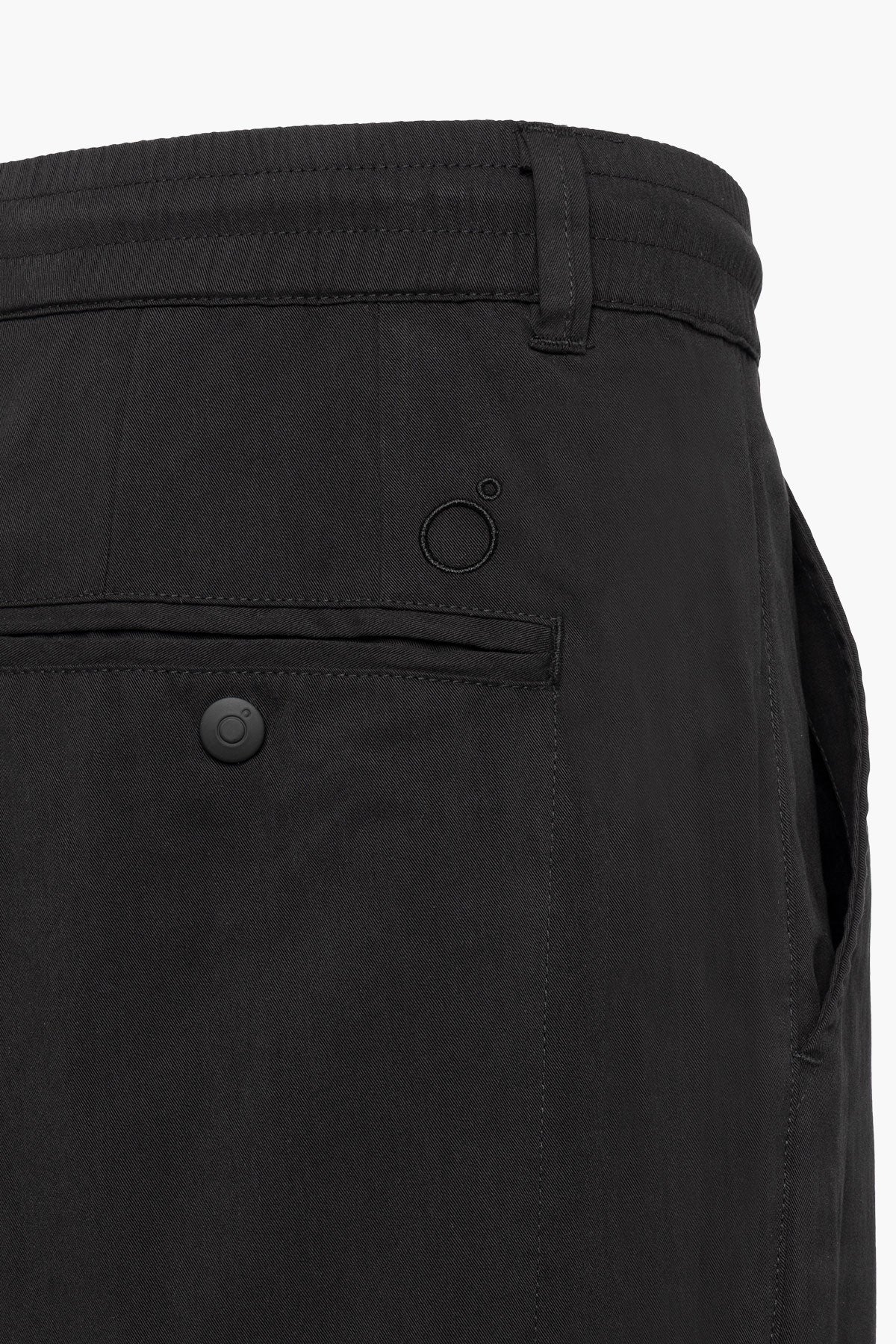 ROCHEL OVER FIT PANT - BLACK