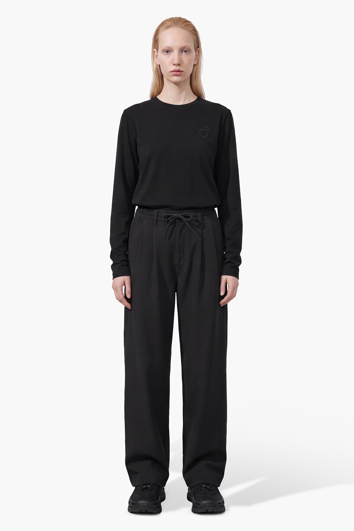 ROCHEL WIDE PANT - BLACK
