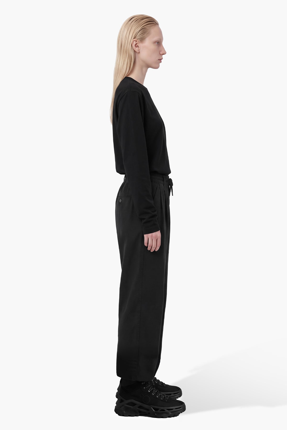 ROCHEL WIDE PANT - BLACK