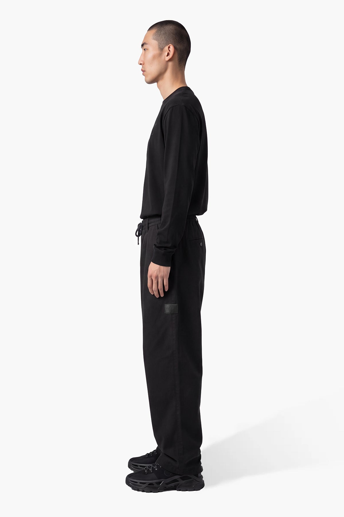 ROCHEL OVER FIT HOSE - SCHWARZ