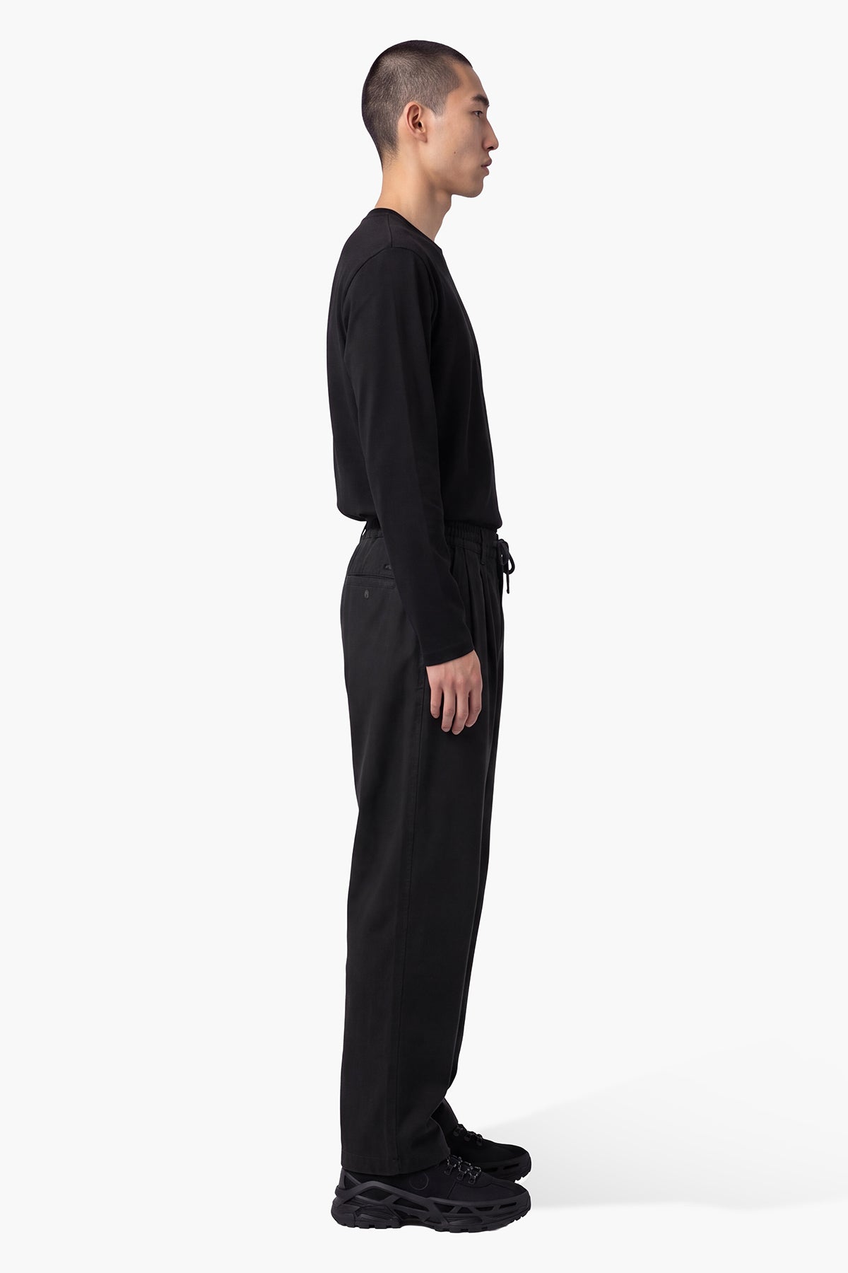 ROCHEL OVER FIT HOSE - SCHWARZ