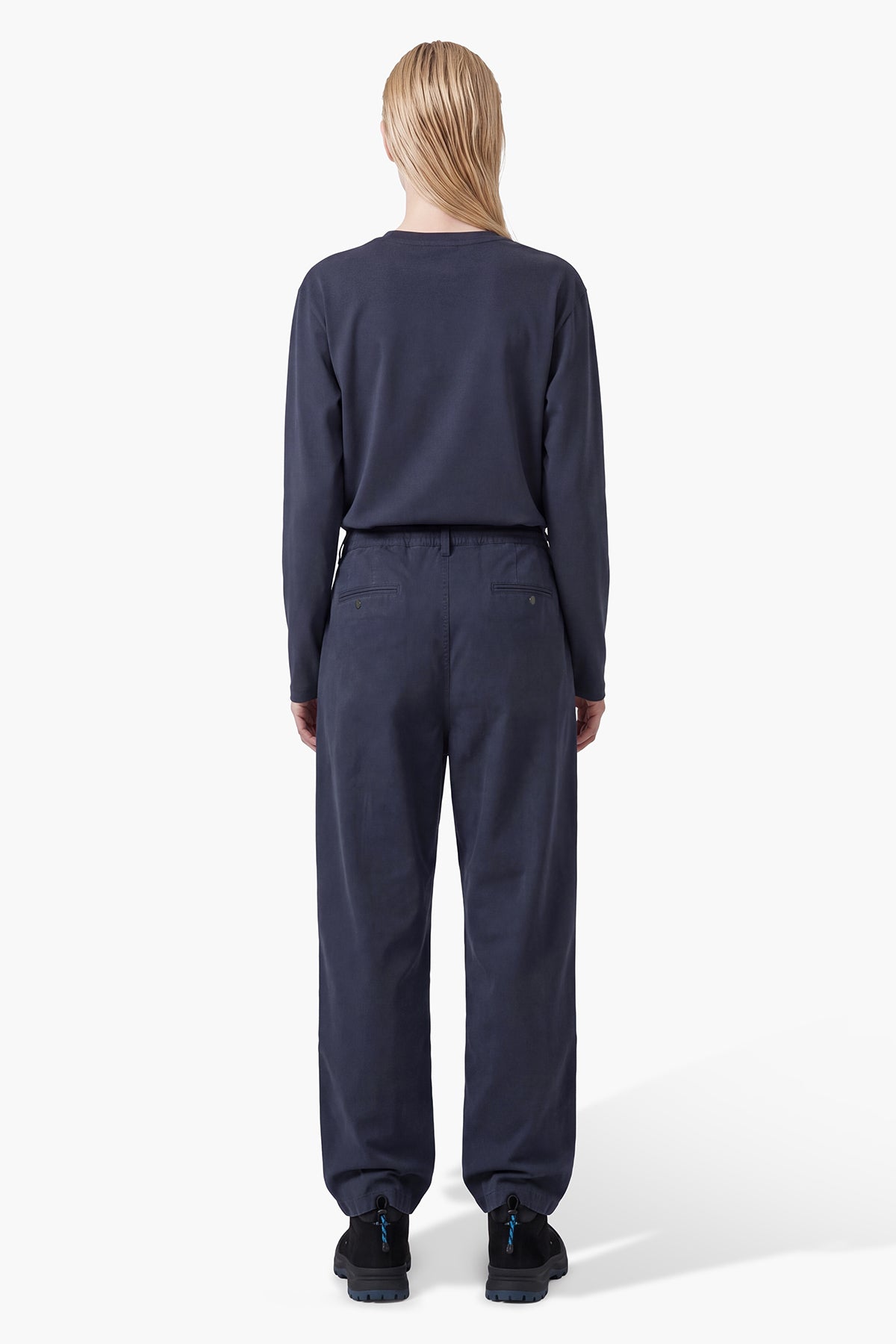 ROCHEL WIDE PANT - BLU NAVY