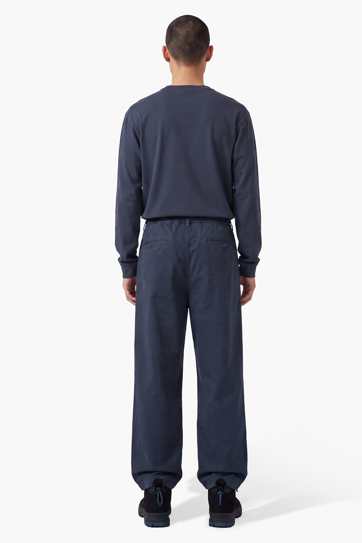 ROCHEL WIDE PANT - BLU NAVY