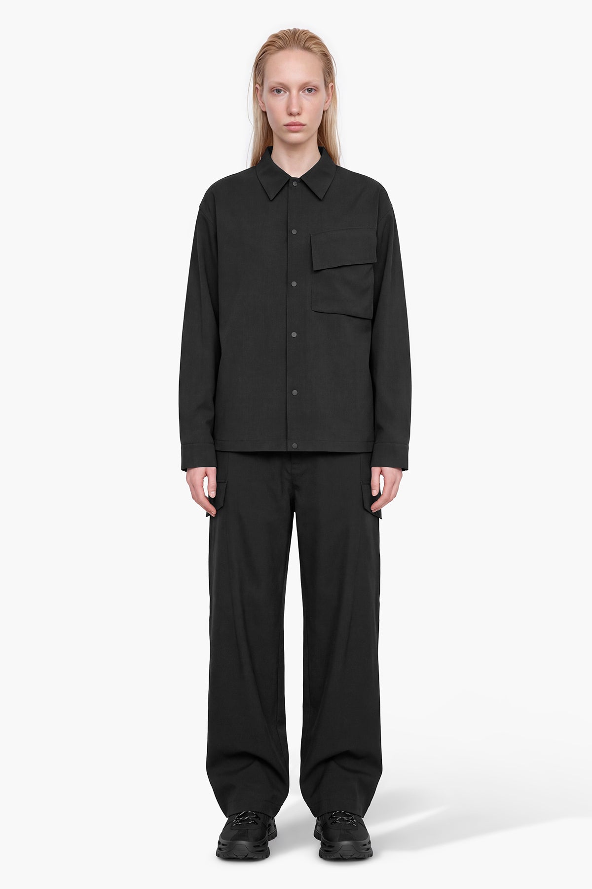 ZYLEN OVERSHIRT - BLUE INK