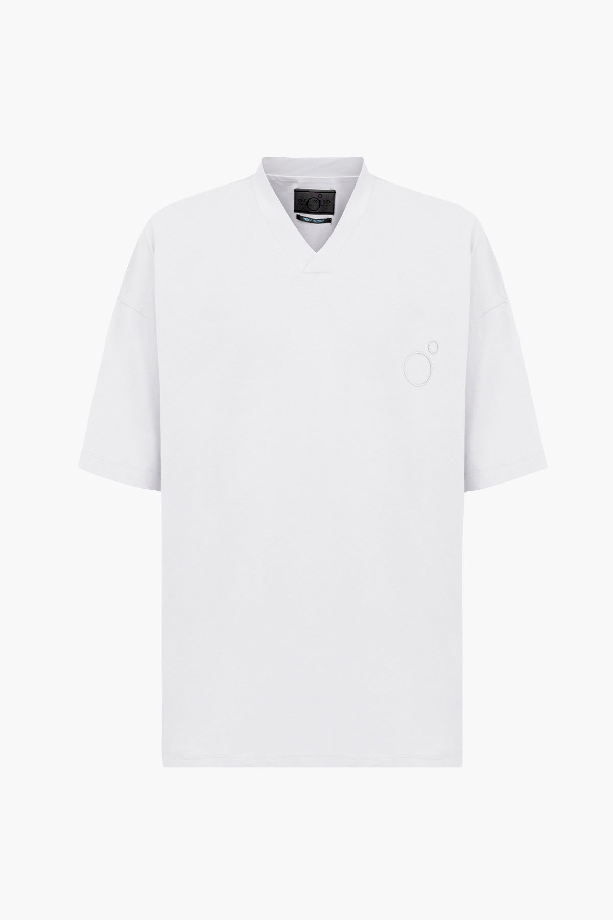 BASE V T-SHIRT - WHITE