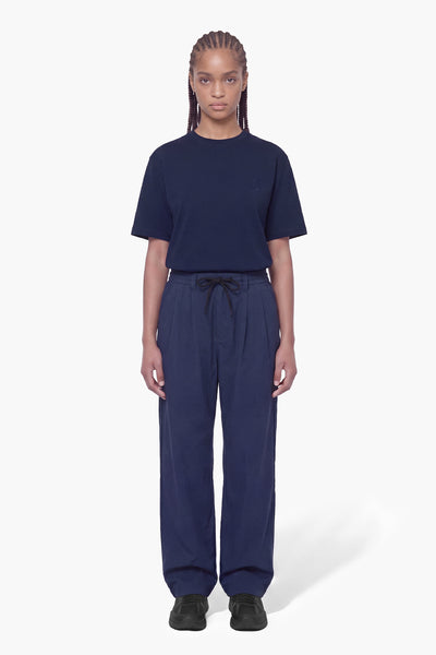 ROCHEL OVER FIT PANT - BLUE INK