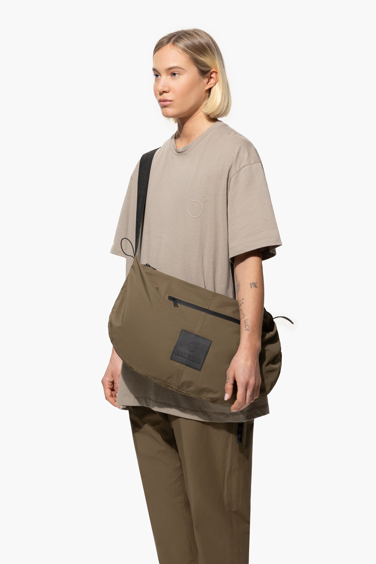 SADDLEBAG TECH - MILITARY GREEN