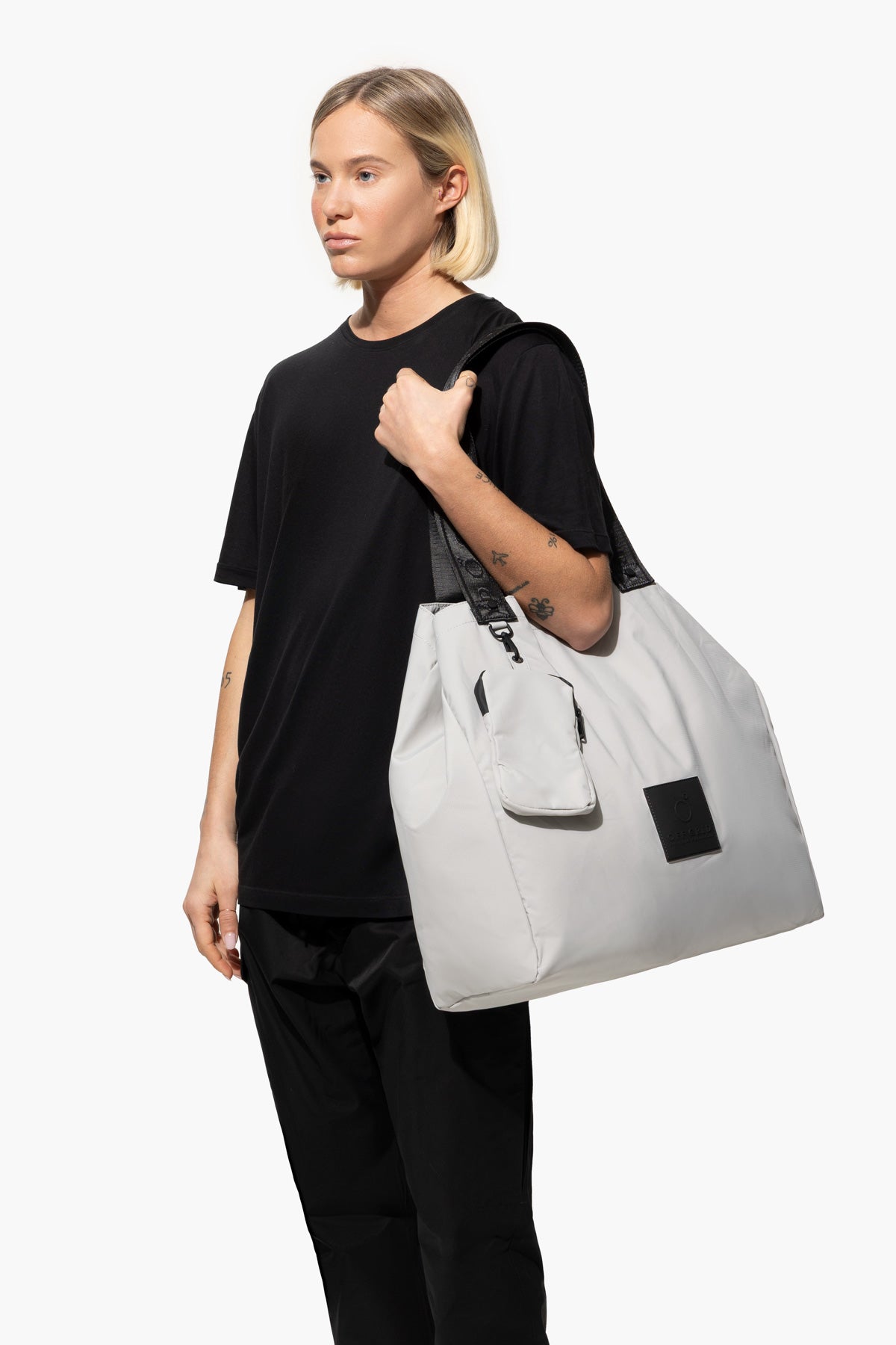 SHOPPING BAG TECH - GREY MOON