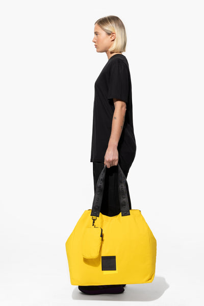 SHOPPING BAG TECH - YELLOW