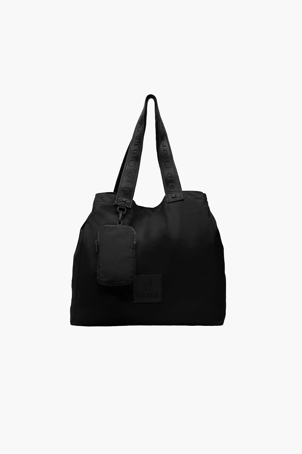 SHOPPING BAG TECH - BLACK
