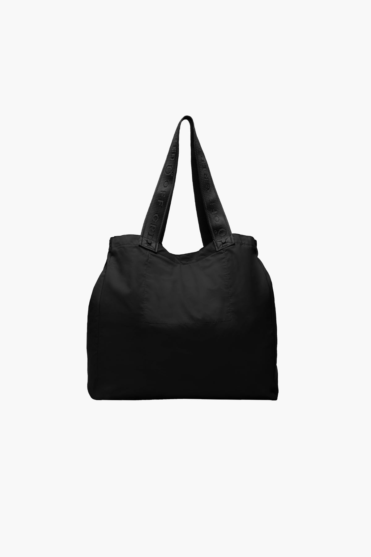 SHOPPING BAG TECH - BLACK