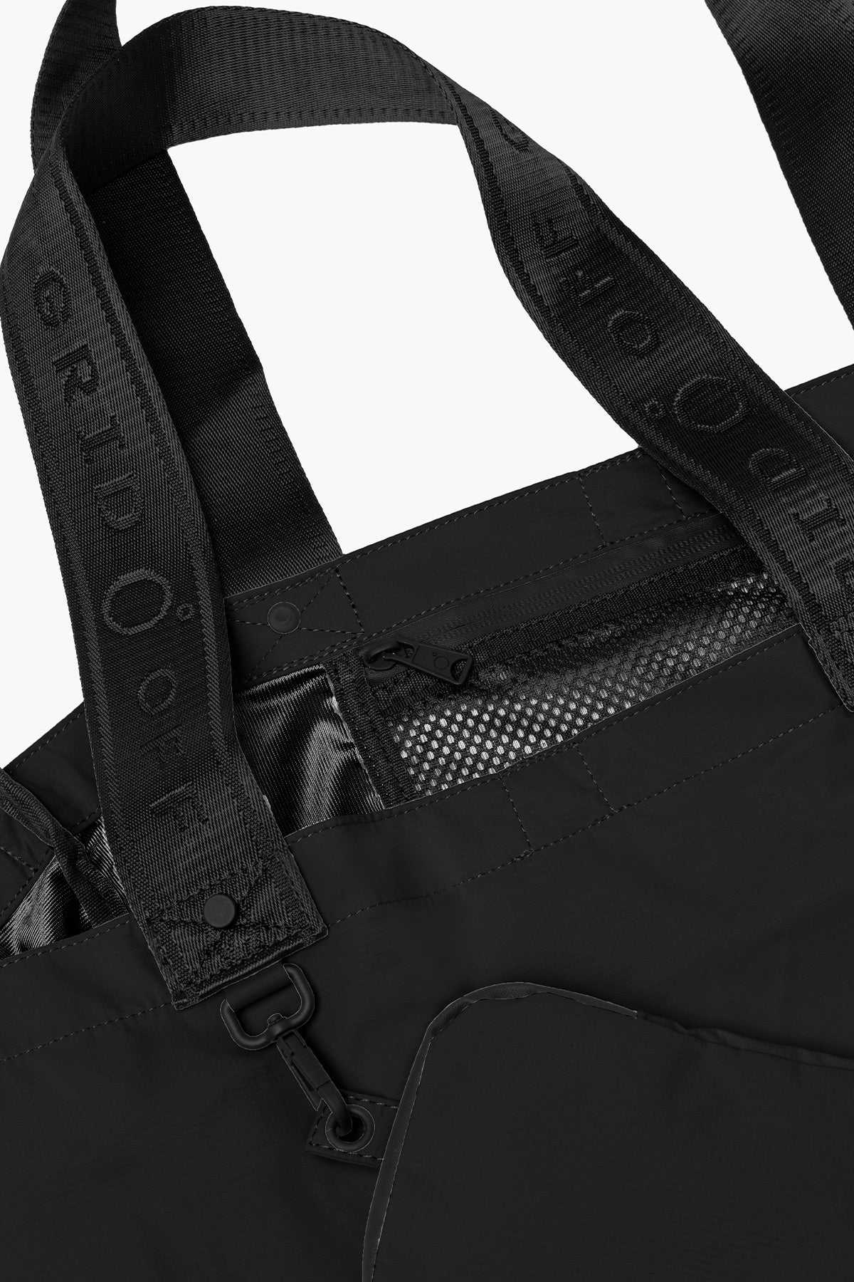 SHOPPING BAG TECH - BLACK