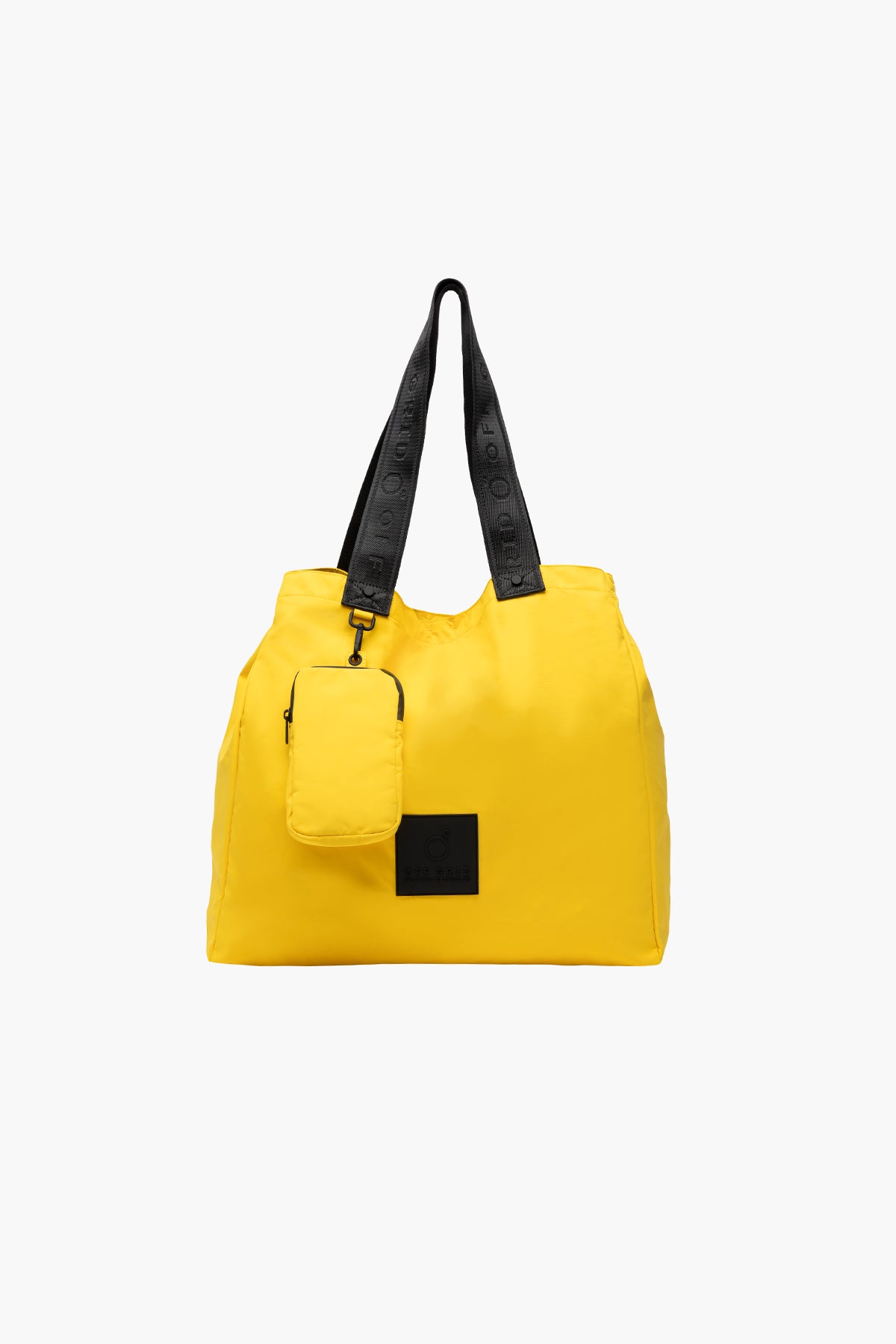SHOPPING BAG TECH - YELLOW