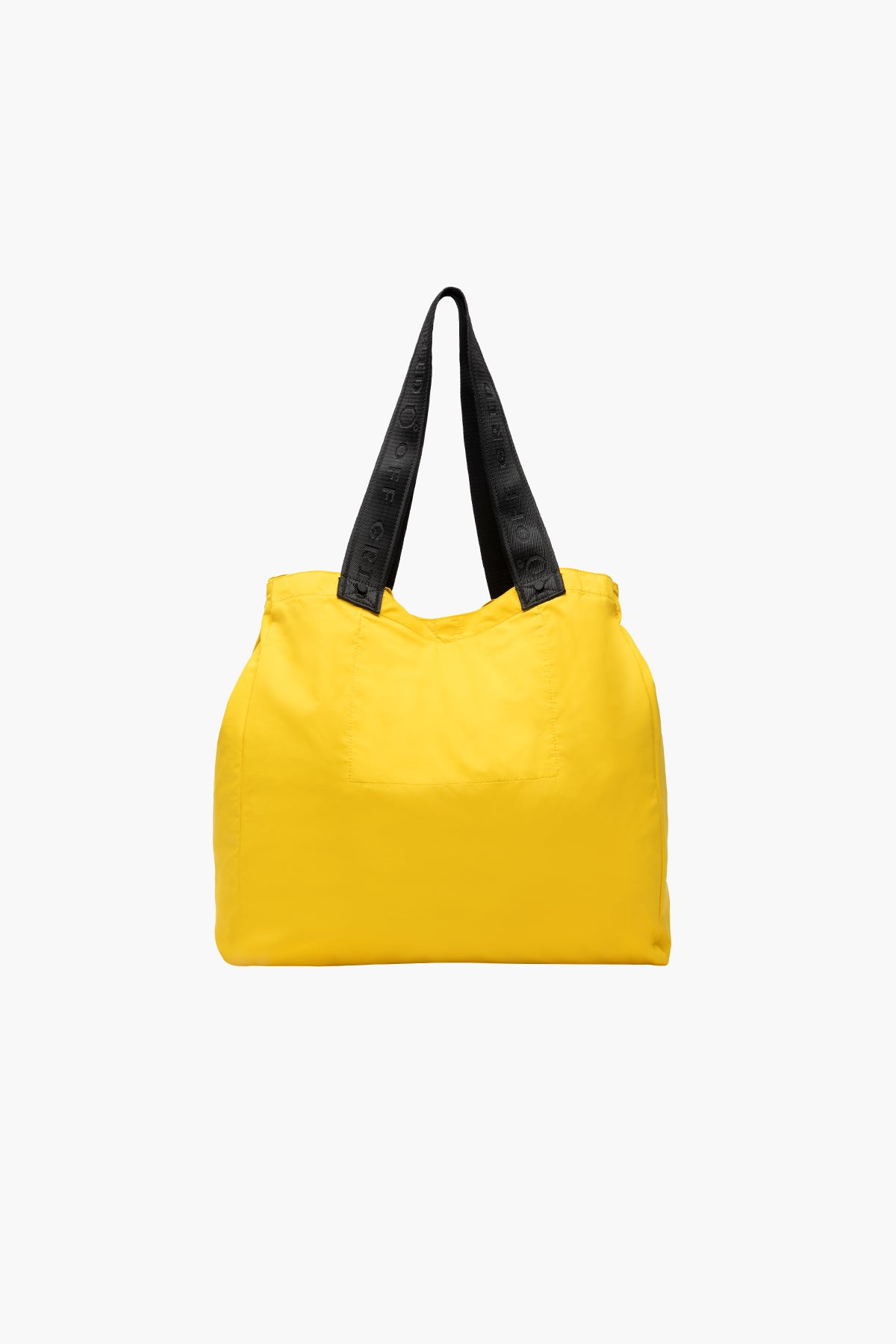 SHOPPING BAG TECH - YELLOW