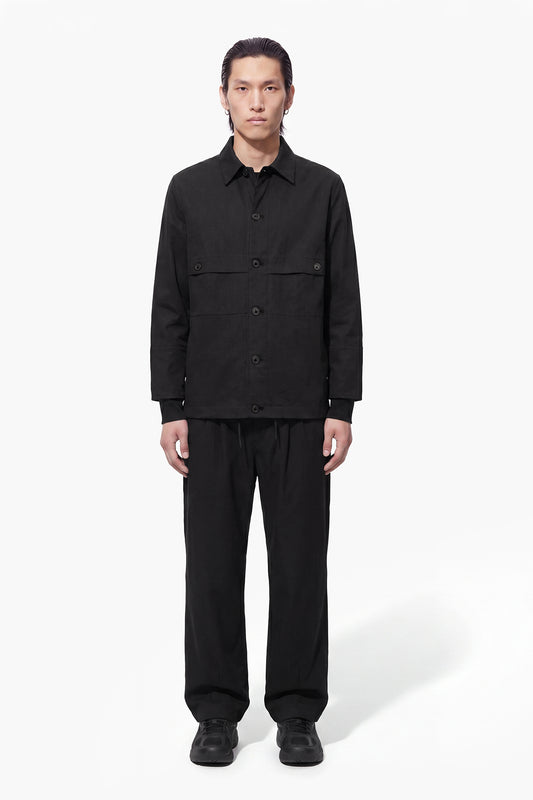 ZYLEN OVERSHIRT - BLACK