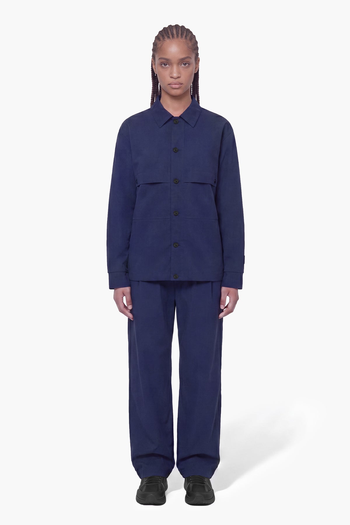ZYLEN OVERSHIRT - BLUE INK