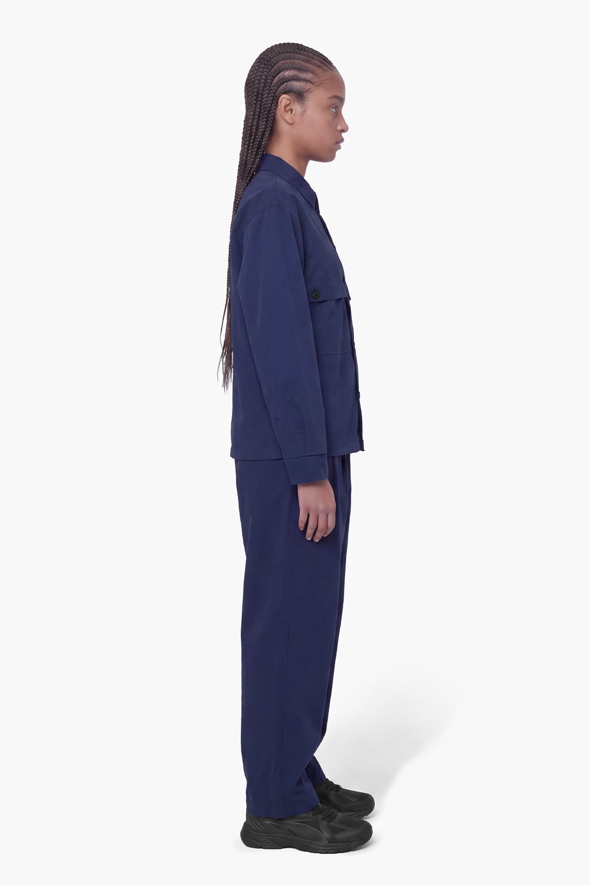 ZYLEN OVERSHIRT - BLUE INK